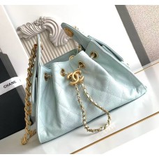 Chanel 25 Mini Handbag C5631A-light-blue