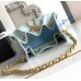 Chanel 25 Mini Handbag C5631A-light-blue