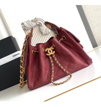 Chanel 25 Mini Handbag C5631A-red