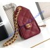 Chanel 25 Mini Handbag C5631A-red
