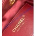 Chanel 25 Mini Handbag C5631A-red