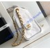Chanel 25 Mini Handbag C5631A-white