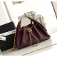 Chanel 25 Mini Handbag C5631A-wine