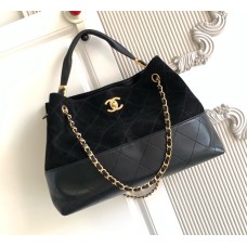 Chanel Small Tote C5634-black-black