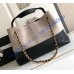 Chanel Small Tote C5634-black-grey
