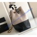 Chanel Small Tote C5634-black-grey