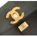 Chanel Small Tote C5634-black-grey