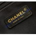 Chanel Small Tote C5634-black-tan