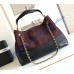 Chanel Small Tote C5634-black-wine