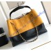 Chanel Small Tote C5634-black-yellow