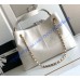 Chanel Small Tote C5634-white