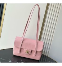 Chanel Small Flap Bag C6130-pink