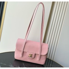 Chanel Small Flap Bag C6130-pink