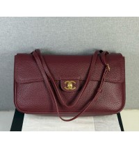 Chanel Maxi Flap bag C6231-A-wine