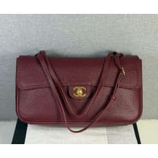 Chanel Maxi Flap bag C6231-A-wine