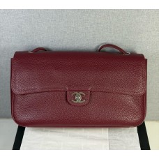 Chanel Maxi Flap bag C6231-B-wine