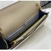 Gucci Bi-color GG Marmont wallet on chain GU497985-CA-beige