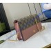 Gucci Bi-color GG Marmont wallet on chain GU497985-CA-pink