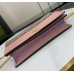 Gucci Bi-color GG Marmont wallet on chain GU497985-CA-pink