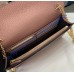 Gucci Bi-color GG Marmont wallet on chain GU497985-CA-pink