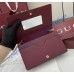 Gucci Bi-color GG Marmont wallet on chain GU497985-CA-wine