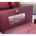 Gucci Bi-color GG Marmont wallet on chain GU497985-CA-wine
