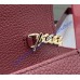 Gucci Bi-color GG Marmont wallet on chain GU497985-CA-wine