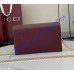Gucci GG Marmont wallet on chain GU497985-wine