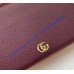 Gucci GG Marmont wallet on chain GU497985-wine