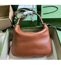 Gucci Diana Medium Shoulder Bag GU746124-brown
