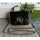 Gucci GG Marmont mini top handle bag GU811238-black