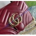 Gucci GG Marmont mini top handle bag GU811238-wine