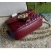Gucci GG Marmont mini top handle bag GU811238-wine