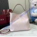 Gucci GG Emblem medium leather bucket bag GU815103-L-pink