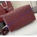 Gucci GG Emblem medium leather bucket bag GU815103-L-wine