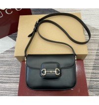 Gucci Horsebit 1955 Soft Small shoulder bag GU815205-L-black