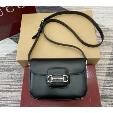 Gucci Horsebit 1955 Soft Small shoulder bag GU815205-L-black
