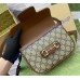 Gucci Horsebit 1955 Soft Small shoulder bag GU815205-brown