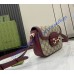 Gucci Horsebit 1955 Soft Small shoulder bag GU815205-wine