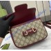 Gucci Horsebit 1955 Soft Small shoulder bag GU815205-wine