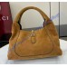 Gucci Softbit Medium Top Handle Bag GU837467-G-brown