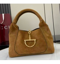 Gucci Softbit Medium Top Handle Bag GU837467-G-brown