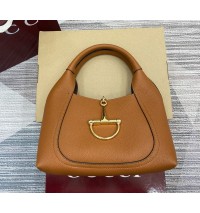 Gucci Softbit Medium Top Handle Bag GU837467-brown