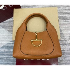 Gucci Softbit Medium Top Handle Bag GU837467-brown