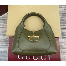 Gucci Softbit Medium Top Handle Bag GU837467-green