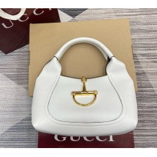 Gucci Softbit Medium Top Handle Bag GU837467-white