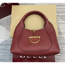 Gucci Softbit Medium Top Handle Bag GU837467-wine