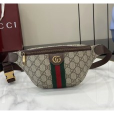 Gucci Ophidia small belt bag GU839106-brown