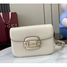 Gucci Horsebit 1955 Aura small shoulder bag GU847063-cream