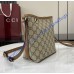 Gucci GG Emblem nano bucket bag GU847090-CA-brown